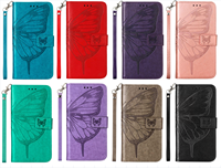 Étui de téléphone élégant en cuir PU avec rabat magnétique et motif papillon pour Tecno Spark 10 Camon 19 Pro 5G Pop 6 Pro