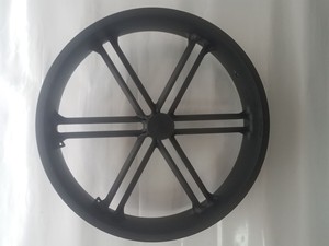 20-Zoll-Fatbike-Vorderradsatz mit <span class=keywords><strong>12</strong></span> Speichen, Magnesiumlegierung, pulverbeschichtet, Scheibenbremsen-Fahrradräder für Sandstrand- und Schnee-Einsatz - Product Image 2