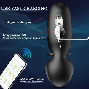 Masturbador Eléctrico 2 en 1 con 9 Modos de Vibración, Estimulador de Glándulas 360°, Vibración de Testículos, Juguetes Sexuales Anales para Mujeres - Product Image 5