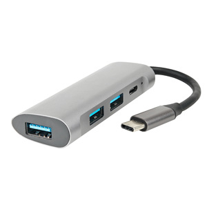 Hub USB-C Xinqiyi 4 ports, adaptateur répartiteur USB 3.0, station d'accueil Type-C pour ordinateur portable - Product Image 4