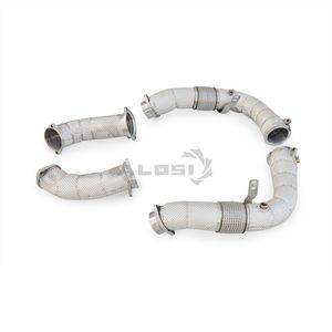 Tuyau d'échappement pour <span class=keywords><strong>BMW</strong></span> X6M G96 4.4T 2024-2026, échappement haute performance, downpipe, ajustement parfait - Product Image 5