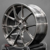 Rines Forjados de Aleación VS-5RS en Gris Pulido de 17, 18, 19, 20 y 21 Pulgadas, 5x120, 5x114.3, 5x112 para BMW F30, Alfa Romeo, Tesla, Subaru