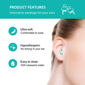 Bouchons d'oreille réutilisables en silicone pour musique, nouveaux concerts <span class=keywords><strong>2023</strong></span> - Product Image 4