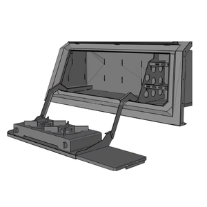 Cucina per campeggio fuoristrada impermeabile <span class=keywords><strong>Barbecue</strong></span> armadi in acciaio camioncini con Camper Topper copertura tutto ColoradoRC - Product Image 5