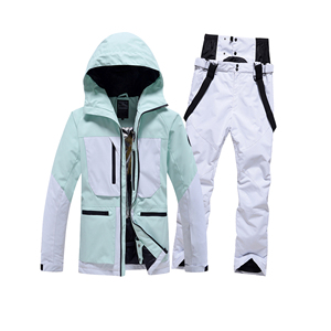 Traje <span class=keywords><strong>de</strong></span> Esquí Transpirable para <span class=keywords><strong>Mujer</strong></span>, <span class=keywords><strong>de</strong></span> una Pieza, para Invierno, para Snowboard, Impermeable, con Logotipo Personalizado, Chaqueta y Pantalón para la <span class=keywords><strong>Nieve</strong></span> - Product Image 3