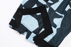 Shorts de basketball personnalisés OEM avec impression par sublimation, coupe standard, respirants, en mesh, séchage rapide, pour hommes - Product Image 5