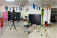 Machine de jeu d'arcade à monnayeur, jeu de carnaval, défi de coordination œil-main et de réaction, jeu de bâtonnets tombants, en métal et plastique