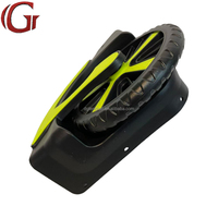 Sac à dos à roulettes professionnel de haute qualité, durable, avec grandes roues de 17 cm en PP+PVC/TPE, éclairé, lot de 2 pièces, vente chaude
