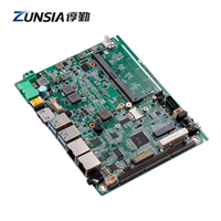 OEM motherboard Intel 8th i3/i5/i7 CPU tertanam X86 papan onboard 4G RAM 2 * LAN 6 * COM Motherboard PC Mini Motherboard industri
