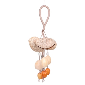 Wholesale DIY Assorted Natural Fruit Shell <b>Wind</b> ChimeKit For Ethnic Handicraft Backpack Car Rearview Mirror Hanging Pendant - Product Image 1