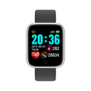 Gran oferta <span class=keywords><strong>D20</strong></span> 1,44 pulgadas pulsera inteligente reloj Fitness Tracker Y68 banda inteligente con BT 4,0 ritmo cardíaco Smartwatch banda inteligente - Product Image 1