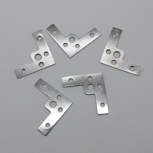 Support d'angle à cinq trous en acier inoxydable à angle fixe pour support de cadre métallique - Product Image 2