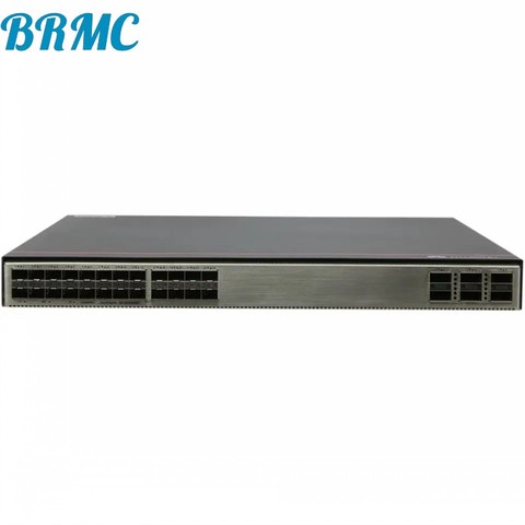 S6730-H24X6C 10-gigabit cartridge enterprise switches provide on-board AC capabilities S6730-H24X6C