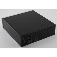 KYYSLB sasis Amplifier WA35, semua aluminium penuh 230*215*70MM kotak DIY pra-amplifier DAC dekoder AMP penutup casing