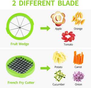 Cortador de Verduras y Frutas CL431 al por Mayor, Accesorios de Cocina, Herramientas para Cocinar, Pelador y Cortador de Zanahorias y Patatas - Product Image 4