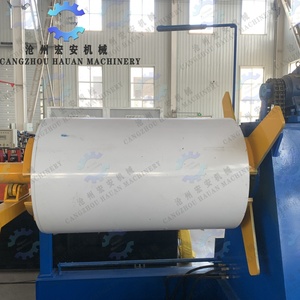 Desenrolladora Hidráulica Automática HAUAN para Bobinas Metálicas, Máquina Desbobinadora para Placas de Aluminio y Acero, con Motor de Engranajes y Caja de Cambios - Product Image 3