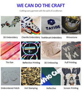 Tùy chỉnh axit rửa mồ hôi phù hợp với bông dày Zip Up ĐÍNH THÊU vá bùng đầy đủ người đàn ông Bộ đồ thể thao Hoodies Sweatpants Bộ - Product Image 4