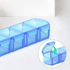 กล่องใส่ยาเม็ดกลม 7 วัน 7 ช่อง กล่องยาพลาสติก ขายส่ง - Product Image 3