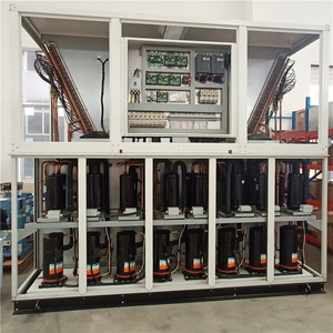 ระบบทำความเย็นอุตสาหกรรม เครื่องปรับอากาศแบบตั้งพื้นบนหลังคา 380V เสียงเบา ใช้สารทำความเย็น R134A - Product Image 6
