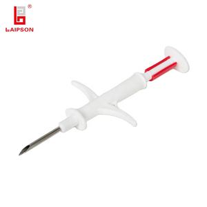 RFID แท็กหูสำหรับแมวสุนัขสัตว์เลี้ยงใช้เข็มฉีดยาสัตว์134.2กิโลเฮิรตซ์125กิโลเฮิร์ตซ์ด้วยไมโครชิป - Product Image 1