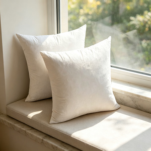 Coussin <span class=keywords><strong>de</strong></span> soutien lombaire carré hypoallergénique, garnissage 100 % coton et fibres <span class=keywords><strong>de</strong></span> polyester, anti-bactérien - Product Image 3