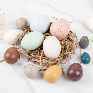 Simulación de madera colorida combinación de huevo de pájaro cortar y disfrutar jugando en casa iluminación y juguetes cognitivos