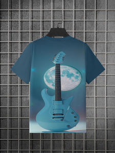 All'ingrosso attività musicale Rock <span class=keywords><strong>Band</strong></span> <span class=keywords><strong>T</strong></span>-<span class=keywords><strong>shirt</strong></span> 100% poliestere 180g Jersey stampa digitale Casual - Product Image 3