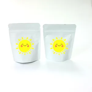 Child Resistant Gummy Packaging Smell Proof Candy Mylar Bags Customized Printing 1g 3.5g 3.5 Gram Food PE Stand up Pouch