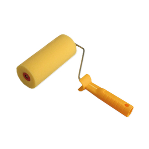 Sanfine 9 pollici <span class=keywords><strong>rullo</strong></span> di vernice in schiuma ad alta densità spugna <span class=keywords><strong>pittura</strong></span> <span class=keywords><strong>rullo</strong></span> pennello per la verniciatura di <span class=keywords><strong>pareti</strong></span> del viso ruvido