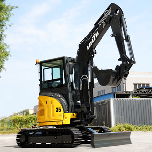 รถขุดขนาดเล็ก LEITE 4.0 ตัน เครื่องยนต์ EPA แบบตีนตะขาบ สำหรับใช้งานในฟาร์ม เครื่องจักรงานดิน พร้อมเกียร์บ็อกซ์และปั๊ม - Product Image 2