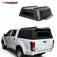Capot de benne rigide en alliage d'aluminium pour Isuzu Dmax 2023 2024, type supra, avec panneau MOLLE et support de toit, compatible Ute, Canopy, Camper Shell, Truck Topper
