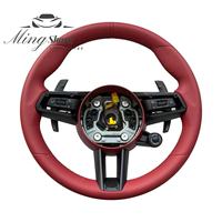 Volant sport personnalisé pour Porsche 911 991 992 GT3 GT3RS GT4 Macan Cayenne Panamera Taycan 718 Cayman GT2 GT2RS Remplacement