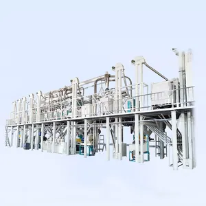 automatic complete corn flour production line 30 tpd maize flour making machine/corn flour mill for sale with price