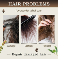 Huile Capillaire Stimulante à Base de Plantes, Spray pour Cheveux Bouclés, Prévention de la Chute des Cheveux, Nourrissant le Cuir Chevelu, Réduit la Chute, Améliore l'Élasticité des Cheveux