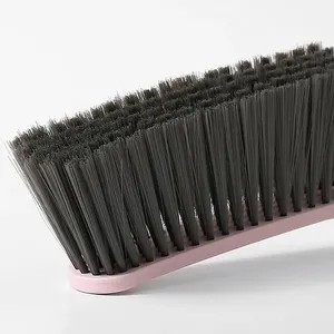 Brosse de nettoyage de lit en silicone écologique pour la maison, avec long manche, pour dépoussiérer canapé et tapis, à poils doux, balai de lit mignon - Product Image 4