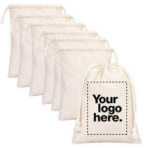 Bolsa de Lona Personalizada con Cordón y Estampado en Caliente, con Caja Rígida y Sobres a Juego, para Regalos de Lujo y Promoción Corporativa - Product Image 1