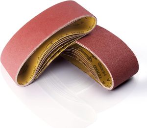 <span class=keywords><strong>กระดาษทราย</strong></span>ขัดแบบ<span class=keywords><strong>สายพาน</strong></span>อะลูมิเนียมออกไซด์ S SATC 12 ชิ้น ขนาด <span class=keywords><strong>4x24</strong></span> นิ้ว - Product Image 5