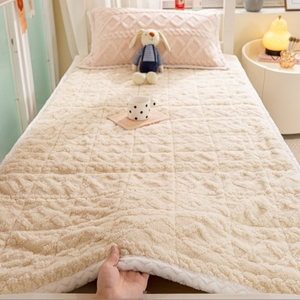 Yongho tấm ga trải giường 3 mảnh màu tím hiện đại tấm ga trải giường phẳng với 2 vỏ gối cho phòng ngủ - Product Image 5