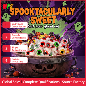 Halal <span class=keywords><strong>Gummy</strong></span> Eye Balls Doces Bom Gosto Doces Suaves Atacado Eye Ball Jelly 3D <span class=keywords><strong>Gummy</strong></span> Mix Doce Confeitaria Bola Confeitaria - Product Image 2