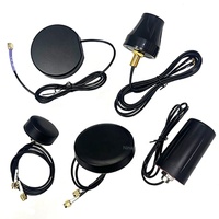Antena Puck Perekat MIMO 7-in-1 Tangguh untuk Transportasi & LoT/M2M 5G Seluler LTE Wi-Fi GPS/GLONASS IP67 untuk Manajemen Armada