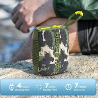 Altavoz Portátil Mini Hopestar H54, Altavoz de Ducha Resistente al Agua IPX7, Tarjeta TF, Radio FM, para Exteriores y Viajes