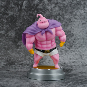 Offre Spéciale dessin animé <span class=keywords><strong>rose</strong></span> monstre Anime Figure 15.5cm PVC Action poupée énorme graisse Majin Buu Muscle Ver. pour collectionneurs pour jouets d'affichage - Product Image 3