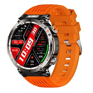 Reloj Inteligente HT30 Redondo con Pantalla Táctil, Monitor de Ritmo Cardíaco, Resistente al Agua, para Deportes al Aire Libre y Fitness, para Hombres - Product Image 4