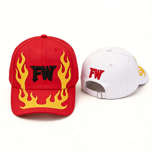 Gorra de 6 Paneles con Logotipo Bordado Personalizado, Gorras de Béisbol con Visera Curva - Product Image 6