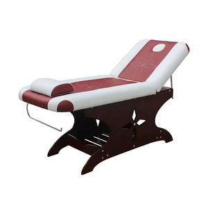 Moderna Regolabile in Altezza Mobile Professionale di Terapia Fisica Portatile Thai Legno Spa di Bellezza Del Viso Lettino Da Massaggio Letto per la Vendita - Product Image 4