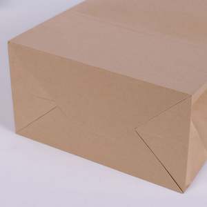 Bolsa de Papel Kraft Reciclable con Logotipo Personalizado, Bolsa de Papel para Compras con Asa para Alimentos, Bolsa para Llevar - Product Image 5