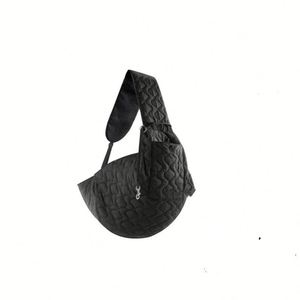 Hands-Free Quilted <b>Pet</b> Sling <b>Carrier</b> Bag for Small Dogs Cats, Nylon Cotton Crossbody Puppy Travel Sling Bag - Product Image 1