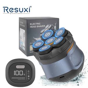 Resuxi 372 <span class=keywords><strong>Afeitadora</strong></span> eléctrica <span class=keywords><strong>para</strong></span> hombres IPX6 Impermeable 1400mAh <span class=keywords><strong>Mejor</strong></span> <span class=keywords><strong>afeitadora</strong></span> inalámbrica 10W Cómodas afeitadoras rotativas <span class=keywords><strong>para</strong></span> hombres - Product Image 1