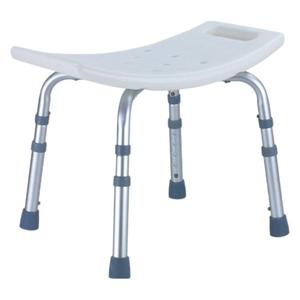 Shower Chair Aluminum Alloy Non-slip Bath <b>Stool</b> For Elderly And Pregnant Women With <b>Adjustable</b> <b>Height</b> - Product Image 1