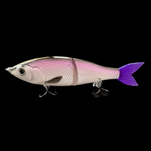 Leurre <span class=keywords><strong>de</strong></span> pêche coulant lent en plastique rigide 18cm/90.5g, couleurs réalistes, type glide bait/swimbait - Product Image 6